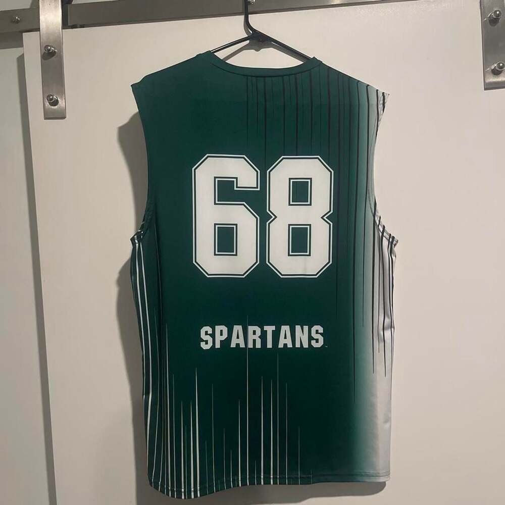 Mizuno Michigan State Spartans Volleyball Jersey Size M